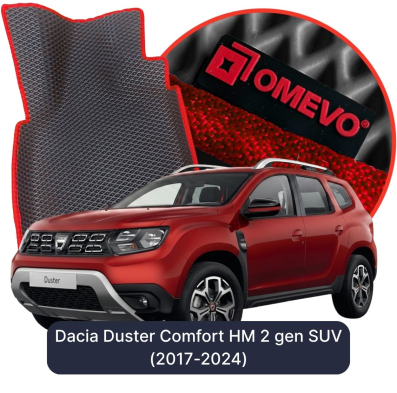 OMEVO EVA car mats for Dacia Duster Comfort HM 2 gen SUV (2017-2024)
