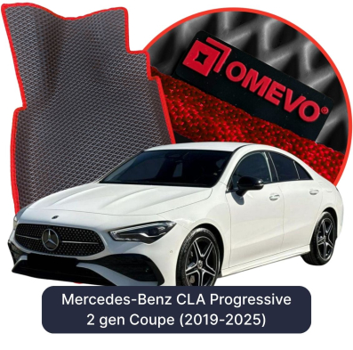 OMEVO EVA car mats for Mercedes-Benz CLA Progressive 2 gen Coupe (2019-2025)