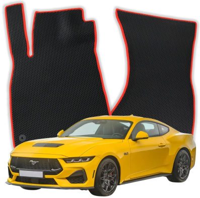 OMEVO EVA car mats for Ford Mustang 7 gen Coupe (2023-2025)