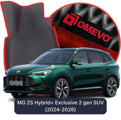 OMEVO EVA car mats for MG ZS Hybrid+ Exclusive  2 gen SUV (2024-2026)