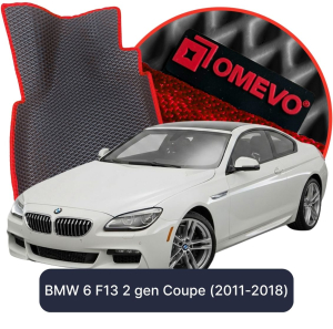 OMEVO 5D Pro EVA Mats for BMW 6 F13 2 gen (2011-2018)
