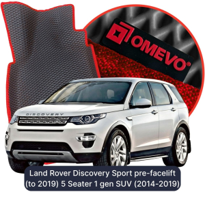 OMEVO 5D Pro EVA Mats for Land Rover Discovery Sport Pre-facelift (to 2019) 1 gen SUV (2014-2019)