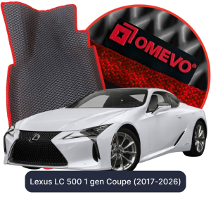 OMEVO 5D Pro EVA Mats for Lexus LC 500 1st gen Coupe (2017-2025)