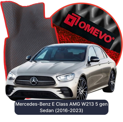 OMEVO EVA car mats for Mercedes-Benz E-Class AMG W213 5th gen Sedan (2016-2023)