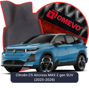 OMEVO 5D Pro EVA Mats for Citroën C5 Aircross MAX 2 gen SUV (2025-2026)
