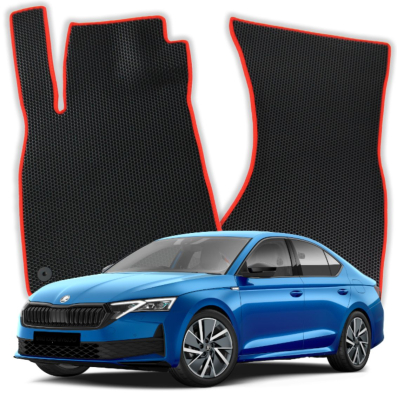 OMEVO EVA car mats for Škoda Octavia Sport Line 5E 4 gen Liftback (2019-2026)