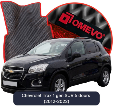 OMEVO EVA car mats for Chevrolet Trax 1 gen SUV 5 doors (2012-2022)