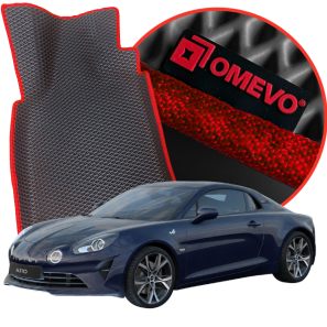 OMEVO EVA car mats for Alpine S A110 2 gen Coupe (2019-2026)