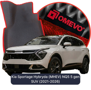 OMEVO 5D Pro EVA Mats for Kia Sportage Hybrid (MHEV) NQ5 5 gen SUV (2021-2025)