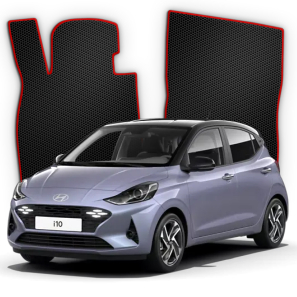 OMEVO EVA car mats for Hyundai I10 3 gen Hatchback 5 doors (2019-2025)