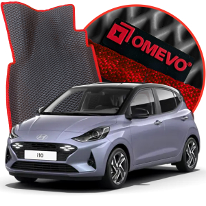 OMEVO 5D Pro EVA Mats for Hyundai I10 3 gen Hatchback 5 doors (2019-2025)