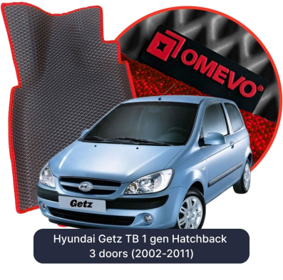 OMEVO EVA car mats for Hyundai Getz TB 1 gen Hatchback (2002-2011)