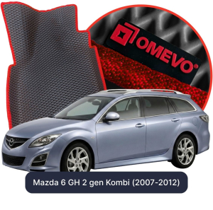 OMEVO 5D Pro EVA Mats for Mazda 6 GH 2nd gen Kombi (2007-2012)