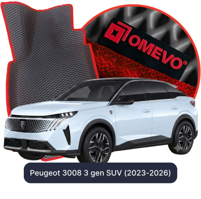 OMEVO EVA car mats for Peugeot 3008 3 gen SUV (2023-2026)