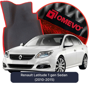 OMEVO 5D Pro EVA Mats for Renault Latitude 1 gen Sedan (2010-2015)