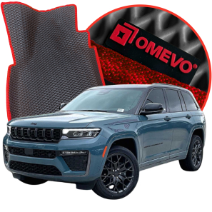 OMEVO EVA car mats for Jeep Grand Cherokee Summit 6-person 5 gen SUV Long (2021-2026)