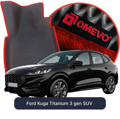 OMEVO EVA car mats for Ford Kuga Titanium 3 gen SUV (2019-2025)
