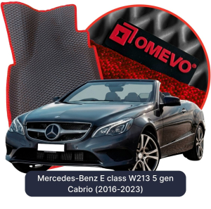 OMEVO 5D Pro EVA Mats for Mercedes-Benz E-Class W213 5th gen Cabrio (2016-2023)