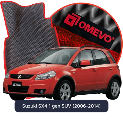OMEVO EVA car mats for Suzuki SX4 1 gen SUV (2006-2014)