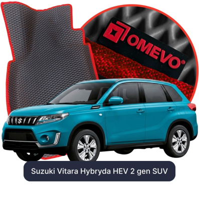 OMEVO EVA car mats for Suzuki Vitara Hybrid 2 gen SUV (2015-2026)