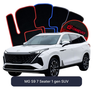 OMEVO Velour Car Mats for MG S9 7 Seater 1 gen SUV (2024-2026)