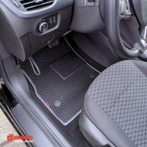 OMEVO EVA car mats for Opel Astra K B16 5 gen Hatchback 5 doors (2015-2021)