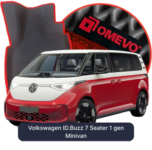 OMEVO 5D Pro EVA Mats for Volkswagen ID.Buzz 7 Seater 1 gen Minivan (2022-2026)