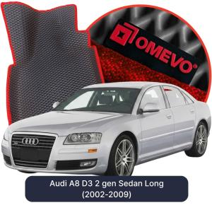 OMEVO 5D Pro EVA Mats for Audi A8 D3 2 gen Sedan Long (2002-2009)