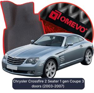 OMEVO 5D Pro EVA Mats for Chrysler Crossfire 2 Seater 1 gen Coupe 3 doors (2003-2007)