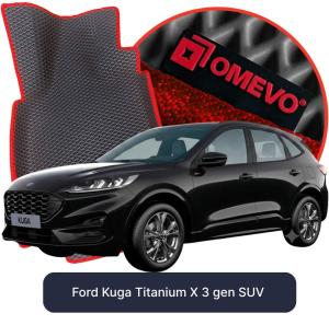 OMEVO 5D Pro EVA Mats for Ford Kuga Titanium X 3 gen SUV (2019-2026)