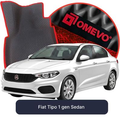 OMEVO EVA car mats for Fiat Tipo 1 gen Sedan (2015-2026)