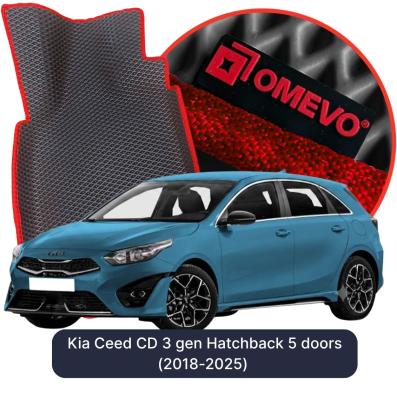 OMEVO EVA car mats for Kia Ceed CD 3 gen Hatchback 5 doors (2018-2025)