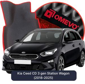 OMEVO 5D Pro EVA Mats for Kia Ceed CD 3 gen Station Wagon (2018-2025)