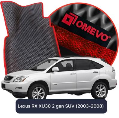 OMEVO EVA car mats for Lexus RX XU30 2 gen SUV (2003-2008)