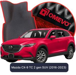 OMEVO 5D Pro EVA Mats for Mazda CX-9 TC 2 gen SUV (2016-2023)