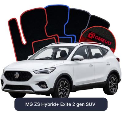 Velour car mats OMEVO for MG ZS Hybrid+ Exite 2 gen SUV (2024-2026)