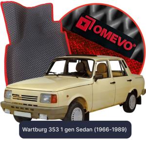 OMEVO 5D Pro EVA Mats for Wartburg 353 1 gen Sedan (1966-1989)
