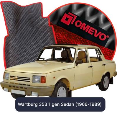 OMEVO EVA car mats for Wartburg 353 1 gen Sedan (1966-1989)