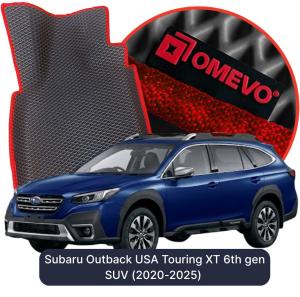 OMEVO 5D Pro EVA Mats for Subaru Outback USA Touring XT 6th gen SUV (2020-2025)