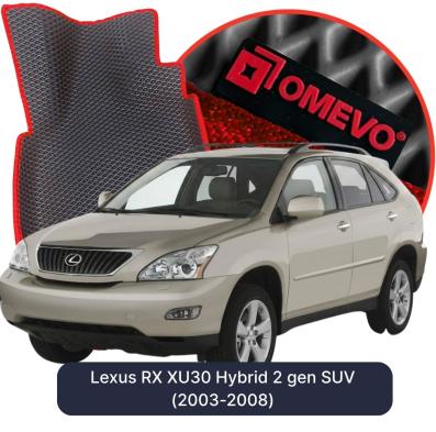 OMEVO EVA car mats for Lexus RX XU30 Hybrid 2nd gen SUV (2003-2008)