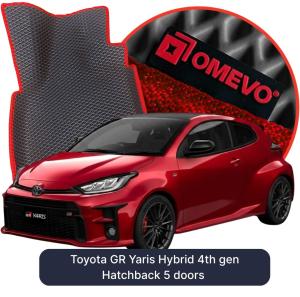 OMEVO 5D Pro EVA Mats for Toyota GR Yaris Hybrid 4th gen Hatchback 5 doors (2020-2026)