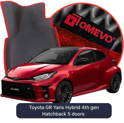 OMEVO EVA car mats for Toyota GR Yaris Hybrid 4th gen Hatchback 5 doors (2020-2026)