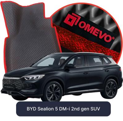 OMEVO EVA car mats for BYD Sealion 5 DM-i 2nd gen SUV (2026-2026)