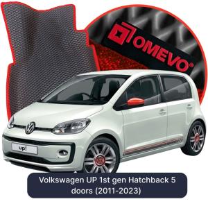 OMEVO 5D Pro EVA Mats for Volkswagen UP 1st gen Hatchback 5 doors (2011-2023)