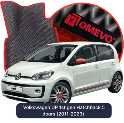 OMEVO EVA car mats for Volkswagen UP 1st gen Hatchback 5 doors (2011-2023)