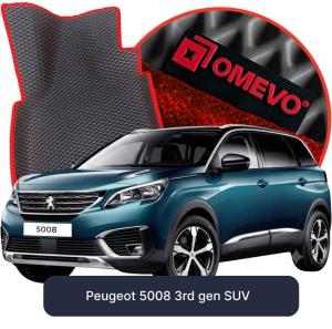 OMEVO 5D Pro EVA Mats for Peugeot 5008 3rd gen SUV (2024-2026)