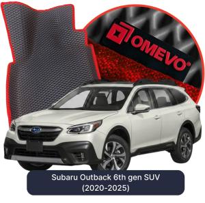 OMEVO 5D Pro EVA Mats for Subaru Outback 6th gen SUV (2020-2025)