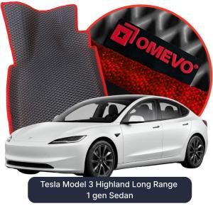 OMEVO 5D Pro EVA Mats for Tesla Model 3 Highland Long Range 1 gen Sedan (2022-2026)