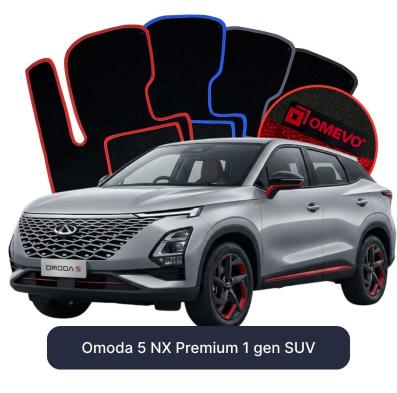 Velour car mats OMEVO for Omoda 5 NX Premium 1 gen SUV (2022-2026)