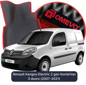 OMEVO 5D Pro EVA Mats for Renault Kangoo Electric 2 gen KombiVan 3 doors (2007-2021)